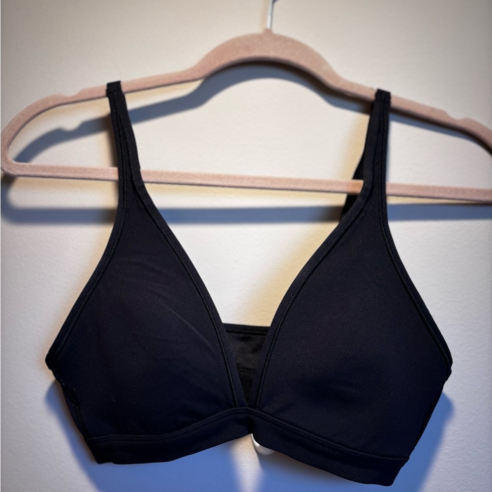 All In Motion Triangle Convertible Sports Bra Black Small